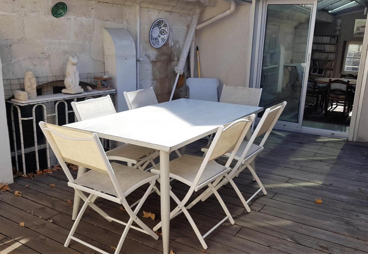 Apartamento Magnifique Duplex Vue Palais Des Papes Pres De Pont D'Aviñón Exterior foto
